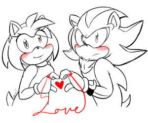 Some of my favorite Sonic couples by alleycatwoman127