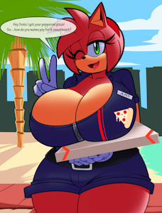 Amy The Pizza Delivery Girl 1 by SinShadowed
