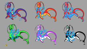 $5 custom aquade adoptables by CosmicXLight