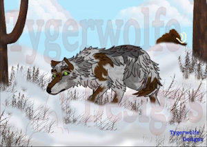[Patron Reward] Dire Wolf by DarkwolfUntamed