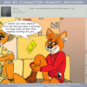 Ask My Characters - Bread & wine? by Micke