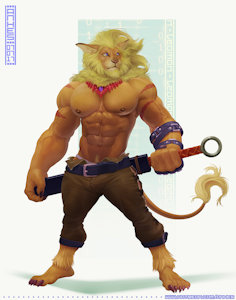 Leomon by Anhes