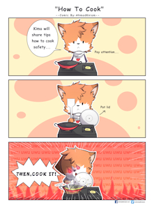 How to Cook Safely! by KimaCats