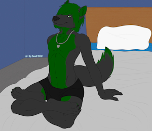 Commission for EuroRouWolf (FlatColor)(Clean) by Zwolf