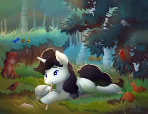 Latru in the Forest by Prismwind