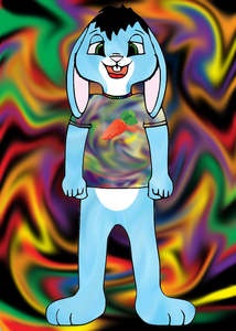 Phloppy Bunny - Colored by Me by stormyrayne