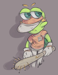 Batter snail by MirandaMaija