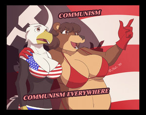 Communism. Communism everywhere. by SpottyTheGryphon