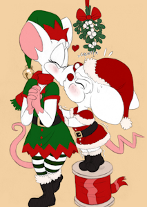 Mistletoe Smooches by Brainsister