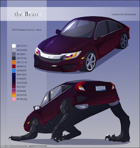 The Beast reference sheet (clean, by ValravnConcorde) by beastfromtheroad