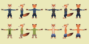 Nick Wilde outfit Concepts by AzrealmTV