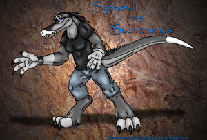 Synhowl As A Suchomimus by Synhowl