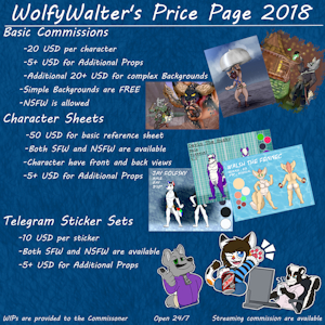 Price Page of 2018 by BigBoofyWalter