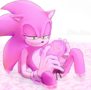 Pink Sonic by Nonie