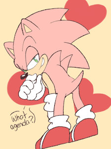 Pink Sonic by senshion