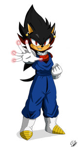 Vegeta+Shadow= VEGEDOW? by sssonic2