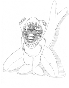 Dekka's Shark Kigurumi by wolfkidd