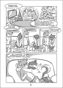 Christmas Comic Page 1 by kitaness