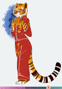 Tigress New Year by Rika