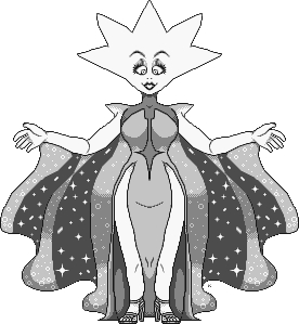 White Diamond Sprite by QueenKami