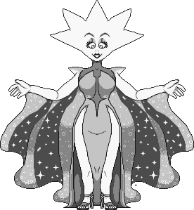 White Diamond Sprite by QueenKami