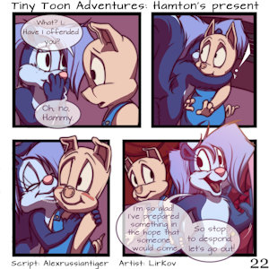 TTA: Hamton's present [Comic | Page 22] by LirKov