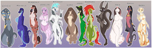 *ADOPTABLES*_Slithering sexies by Fuf