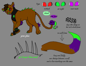 Aya ref sheet (old) by AshMutt