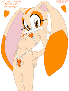 Cream - Sexy Tight Bikini Rabbit by Habbodude