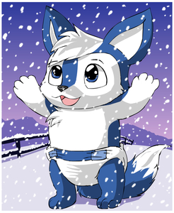 ISH SNOWING by bambibluepaw