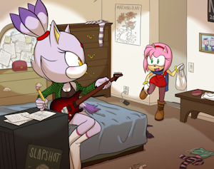 Pop Punk AU by colormute