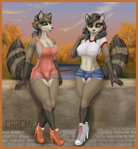 Coon Twins by R4CCKY