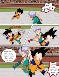 Bet at the Budokai - Pg. 2 of 7 by EmperorCharm