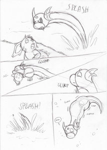 Dratini ambush! by Sparkythechu