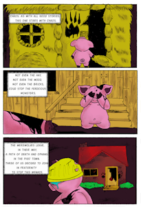 The Three Pigs, Werewolf Hunters by AwkwardCat