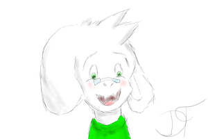 Intellectual Asriel by DigimonForever