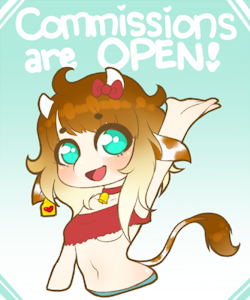 Commissions are Open! by MeowImaCow