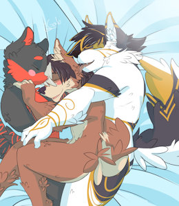 Cuddles by galo