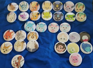 Buttons For Sale (CHEAP $1.50 each + Shipping) by Toradoshi