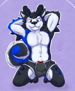 posing by Gaokun