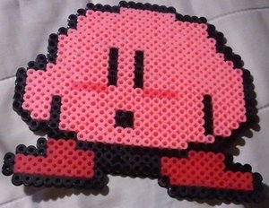 Perler Bead Kirby by Valreations