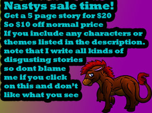 Story Sale time! by NastyDonkey