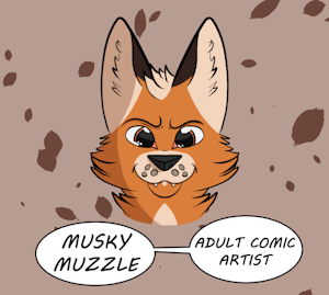 Adult Comic Artist by MuskyMuzzle