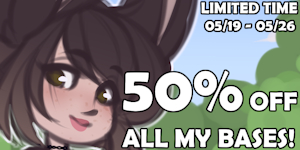 50% OFF ALL BASES by Kinklez