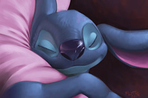 Sleepy Stitch by Flyttic