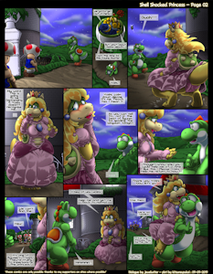 Shell Shocked Princess - page 2 by kitsuneyoukai