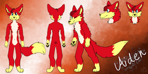 ref sheet for aiden rask by AidenRask359