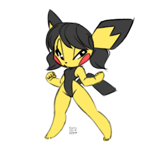 2019-09-19 pichu by xylas