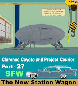 Clarence Coyote and Project Courier - Part 27 - The New Station Wagon - SFW Version by moyomongoose