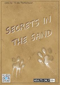 Secrets In The Sand (nsfw) Comic Cover by thathornycat